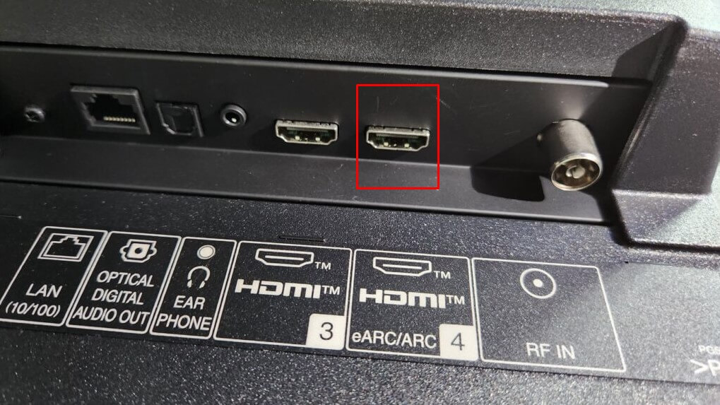 How to Connect PS5 to Sharp TV - Sharp TV HDMI ARC Port