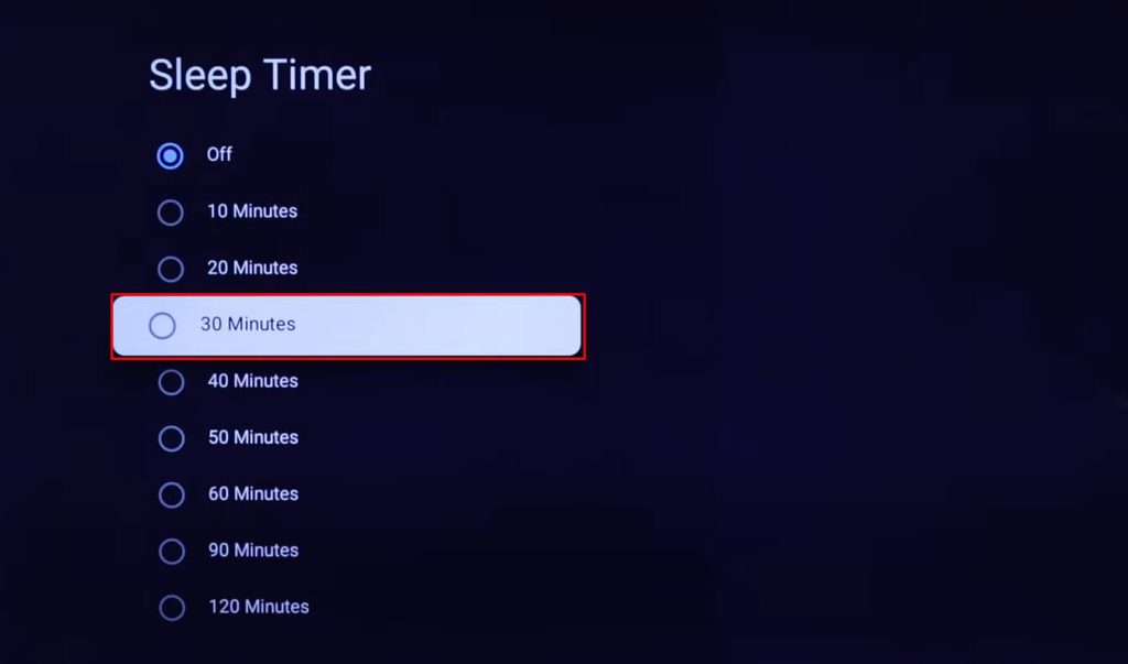 Select your Time